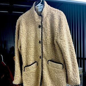Sam Edelman Tan Sherpa Jacket